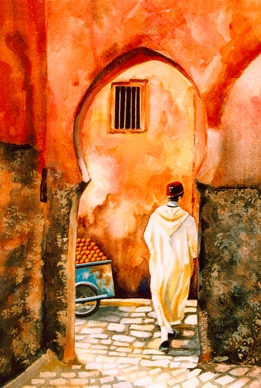 Orange Cart, Marrakech