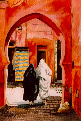 Out Shopping, Marrakech