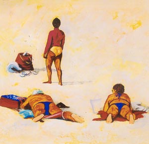 Bathers on Australia Day, Cottesloe