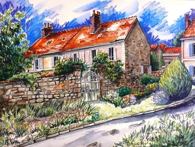 Houses at the Montcel Cross Corner