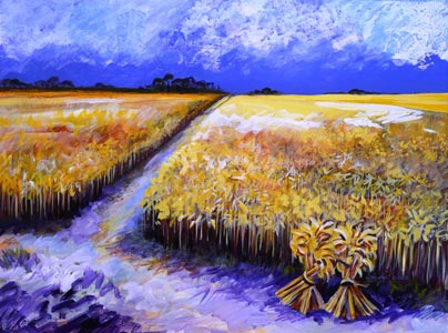 Wheat Field of Auvers