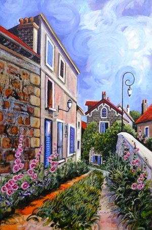 Track to the Railway Station, Auvers
