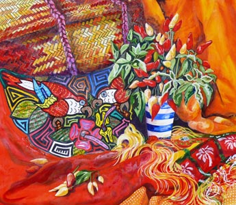 Chillies and Some Mexican Parrots