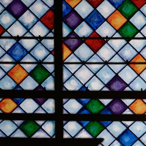 Vitrail de l'église S. Mathurin