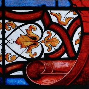 Vitrail de l'église S. Mathurin