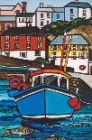 Blue Boat and Houses, Mevagissy