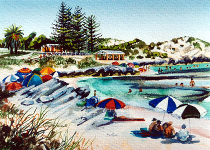 Basin Brollies, Rottnest