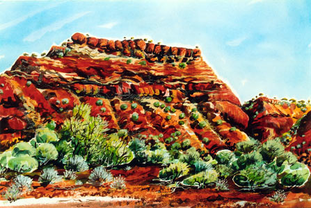 Temple Gorge, Kennedy Ranges. Series B (IV)