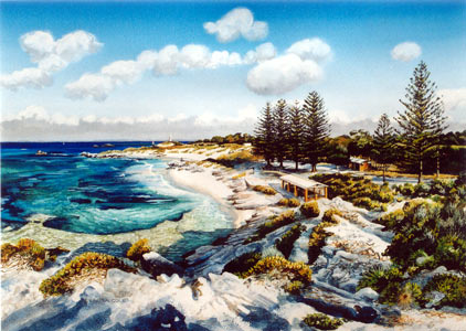 The Basin and Bathurst Lighthouse, Rottnest