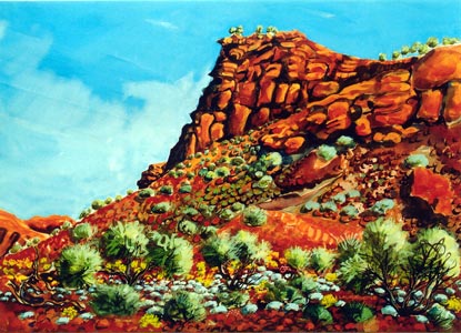 Sunrise Gorge, Kennedy Ranges