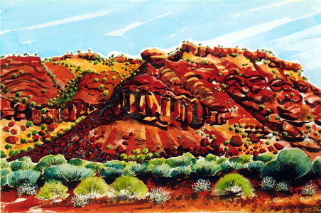 Temple Gorge, Kennedy Ranges. Series B (II)