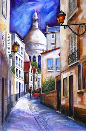 Rue St Rustique, Montmartre