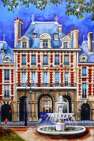 Le Pavillon de la Reine, Place des Vosges