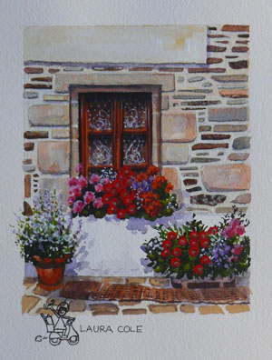 A Window in Sainte-Croix