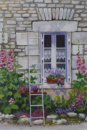 White Window and Ladder